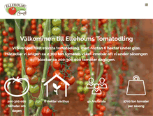 Tablet Screenshot of elleholmstomater.se